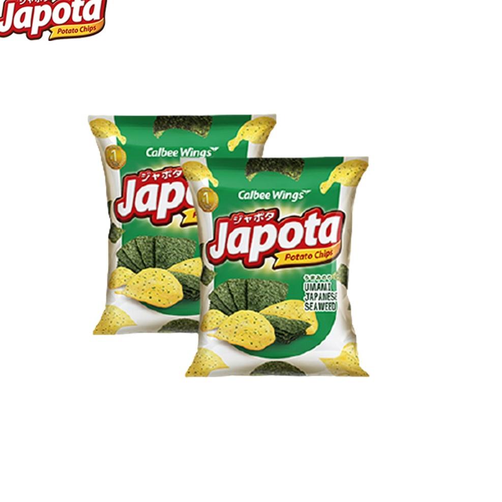

⇯ Japota Potato Chips Umami Japanese Seaweed 68 gr x 2 pcs シ