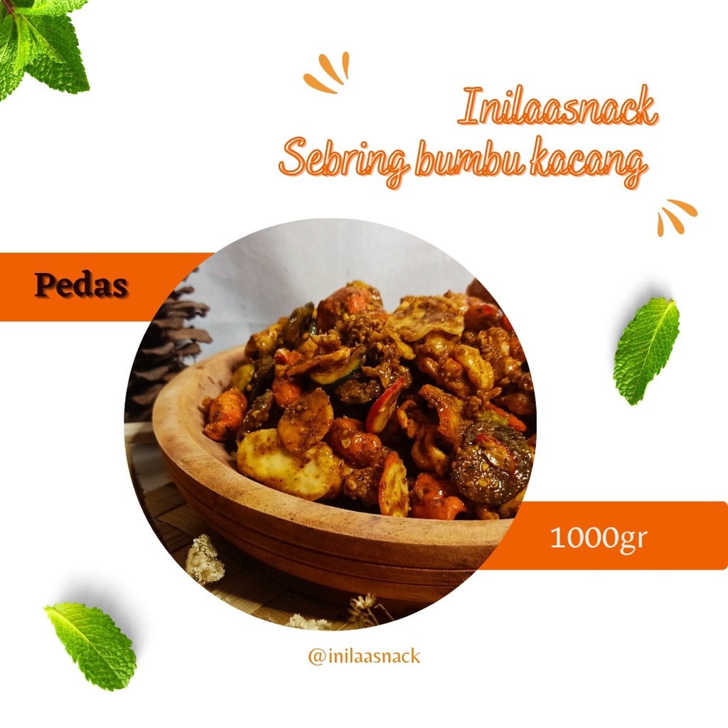 

Seblak Kering Bumbu Kacang Pedas 1kg