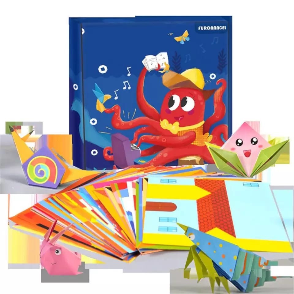 familygames ORIGAMI 3D 3D Kertas Seni Melipat Warna 3 dimensi Mainan Edukasi Anak O005