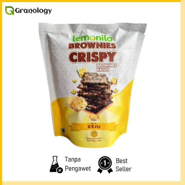 

❂❂❂ Lemonilo Brownies Crispy 40 gram - Keju