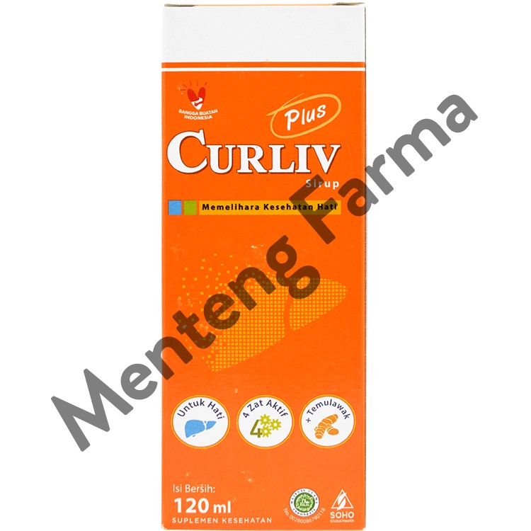 Curliv Plus Sirup 120 ML - Suplemen Kesehatan Hati Pada Anak-anak