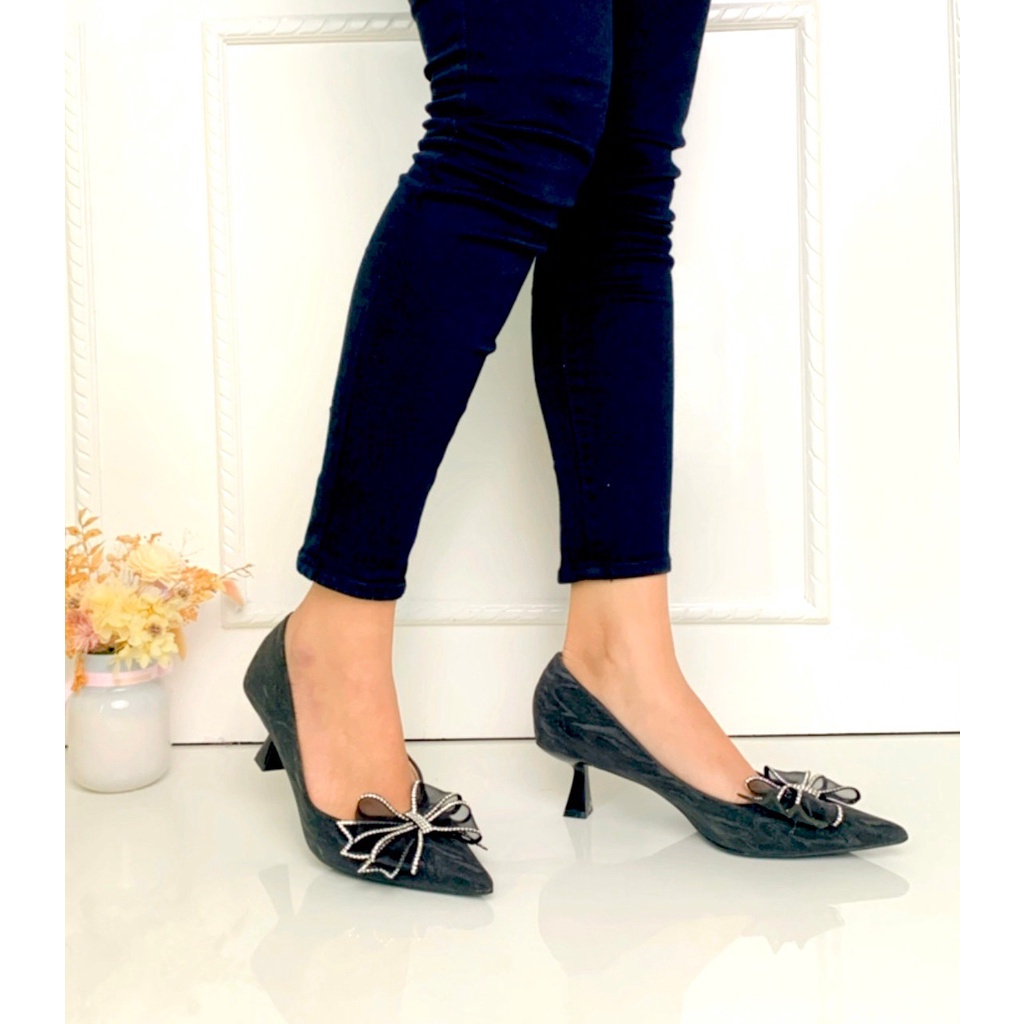 SEPATU WANITA HIGH HEELS ZS494 PREMIUM IMPORT