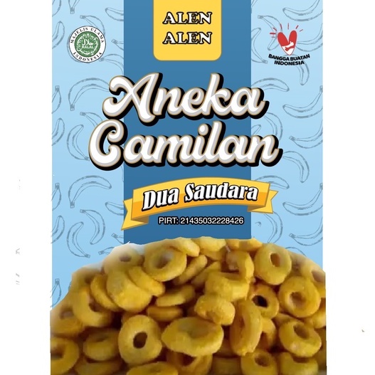 

Snack Alen Alen Jajan Kiloan Bentuk Cincin 250G TERMURAH FREE PACKING