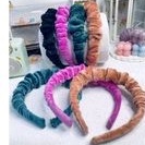 Promo Bando Scrunchie Blundru / Scrunchie Rainbow/mutiara/kembang /kain/jedai/karet/Style Nagita ( h