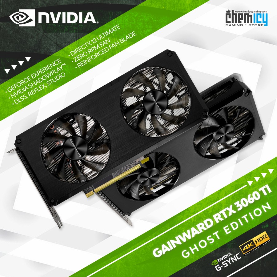 Gainward Nvidia GeForce RTX 3060 Ti Ghost 8GB GDDR6