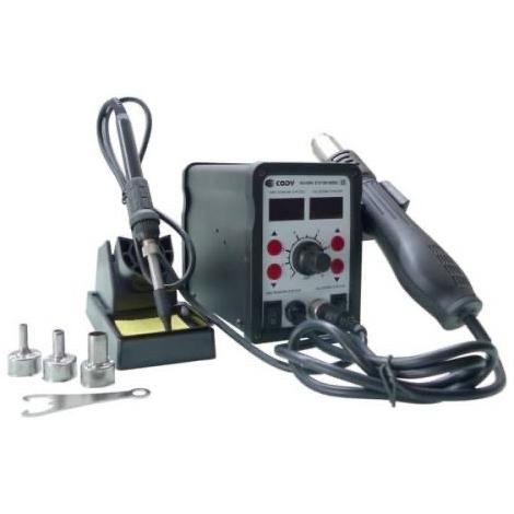 Soldering Station & Hot Blower Air Heater Solder Uap Panas Dekko 858