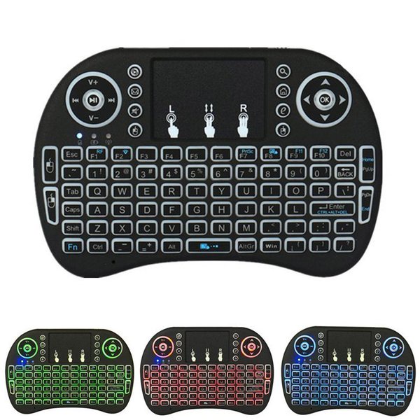 Mini Keyboard i8 Backlit Lithium 1020mAh Wireless Backlight Touchpad