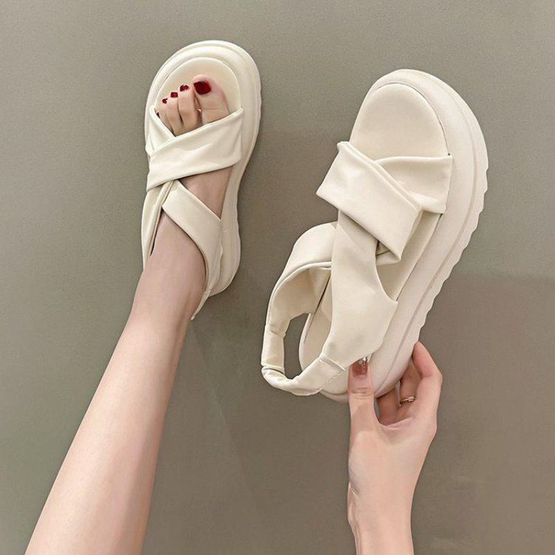 RYX - XNot Simple Sandal Slip-On Wanita Fashion Casual / Jalan Jalan - Ori Import