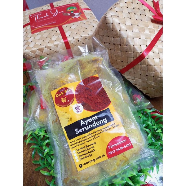 

Ayam Serundeng Frozen komplit