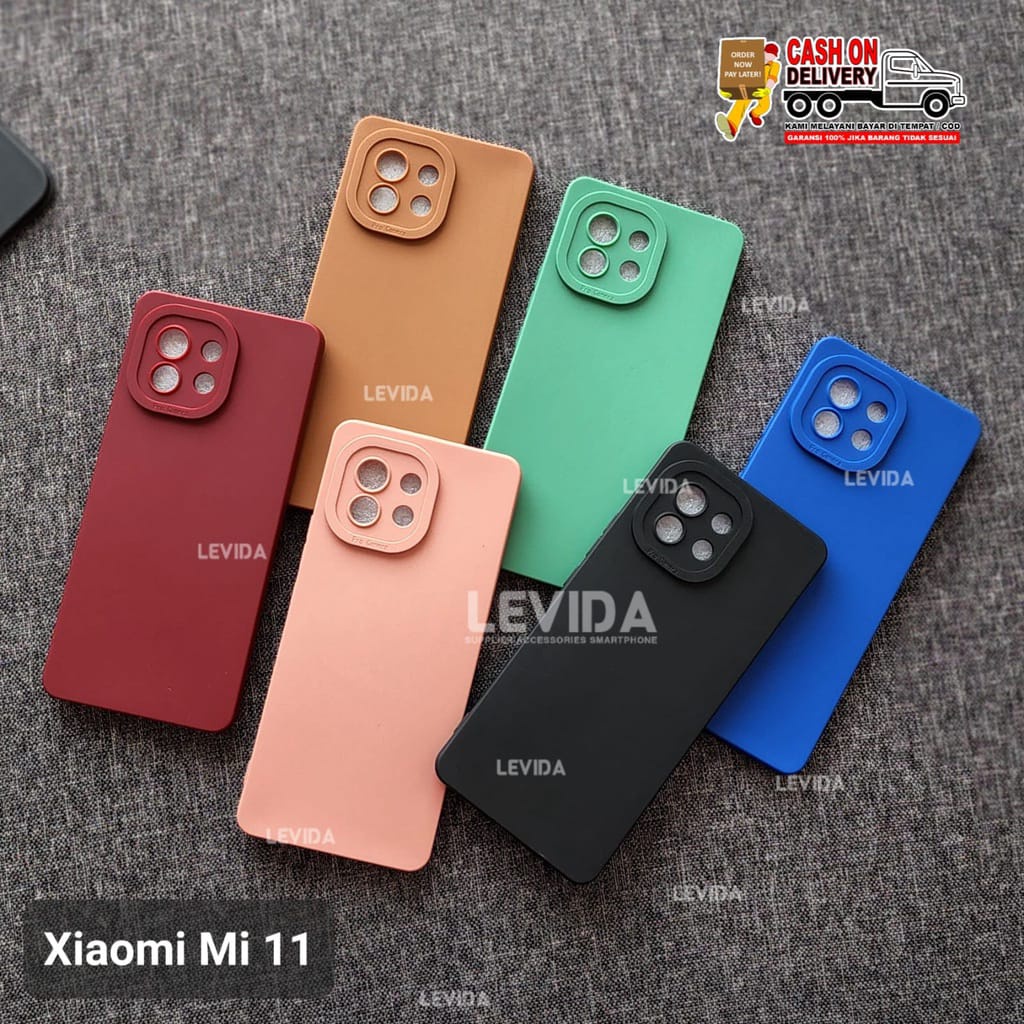 XIAOMI MI 11 CASE PRO CAMERA MACARON CASE XIAOMI MI 11