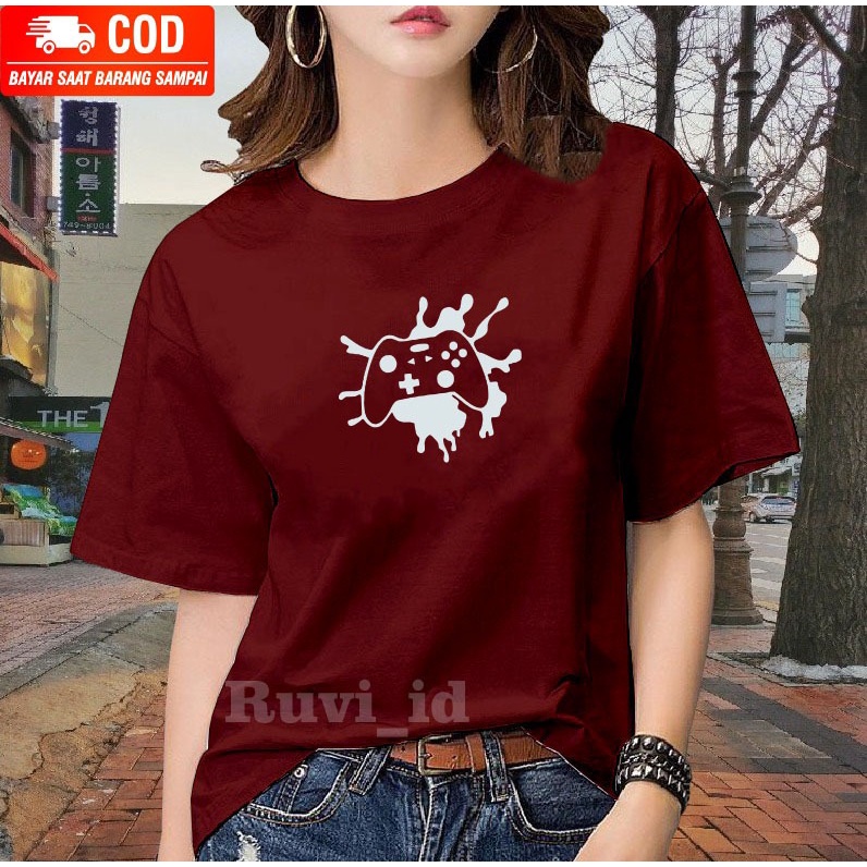 Ruvi_id-KAOS TERLARIS / BELI 3 GRATIS HEADSET EXTRA BAS / KAOS GAMER / KAOS WANITA / KAOS PRIA / KAOS DISTRO / ATASAN REMAJA / KAOS OBLONG / BLUS / T-SHIRT / KAOS WANITA KOREAN STYLE / KAOS IMPORT / BAHAN KATUN TEBAL / KAOS OVERSIZE / ATASAN MURAH