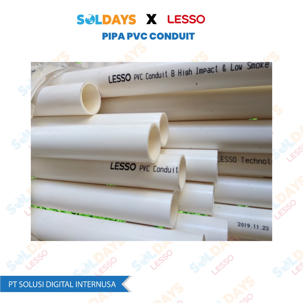 Lesso Pipa Conduit 32mm / Pipa Listrik Conduit dn32 2.9M II