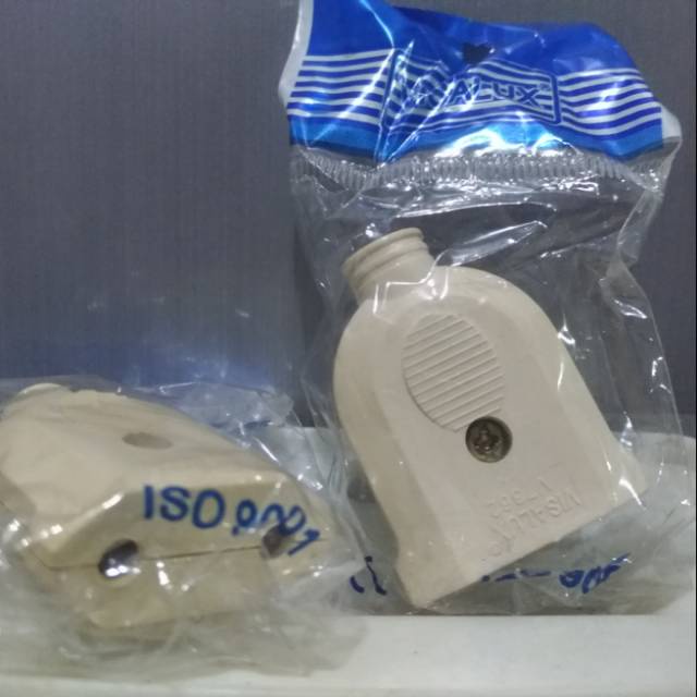 Visalux Kontra Steker Gepeng Sambungan Steker Super Murah V7362