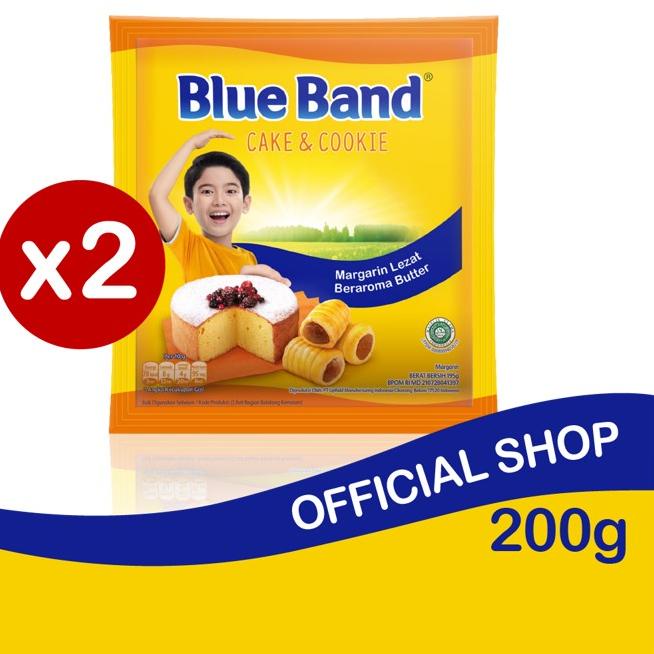 

Produk✩➷ Blue Band Cake & Cookies Margarin Bahan Kue (2 x 200 gr) 59