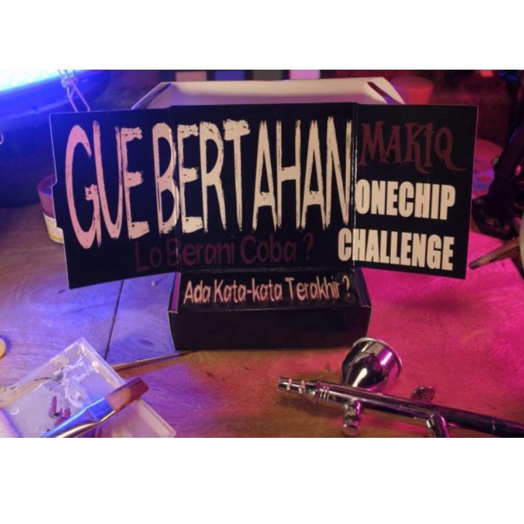 

(Z3)4✔) Mie terpedas, Makiq Freakin' Hot Noodle/One Chip Challenge with Carolina Reaper banyak diminati