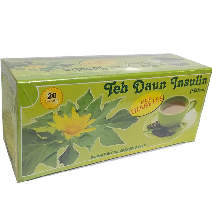 

[BISA COD] Teh Celup Insulin Yakon Herbal Diabetes
