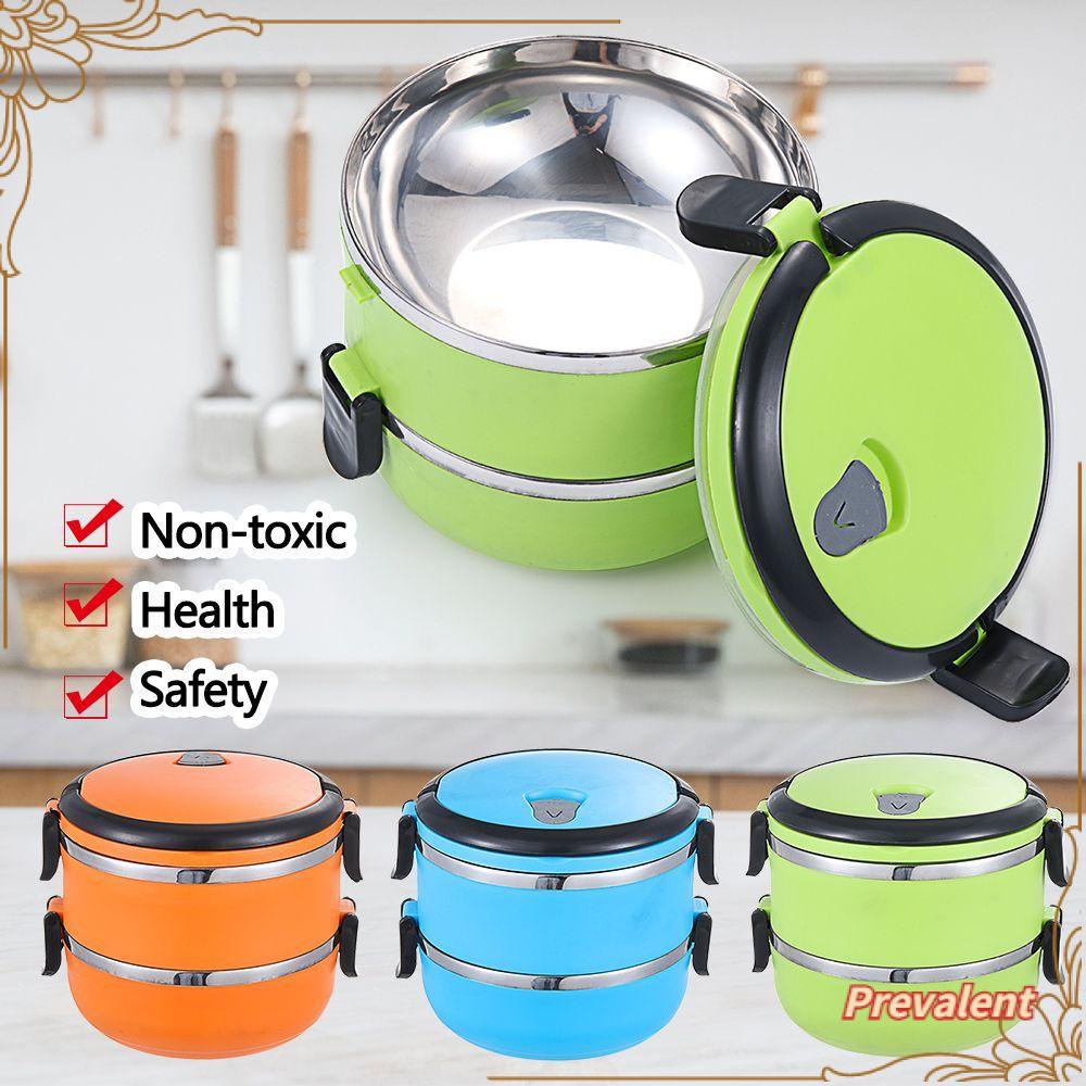 Preva Warmer Food Container Anti Bocor Penyimpanan Dapur Trave Kotak Makan