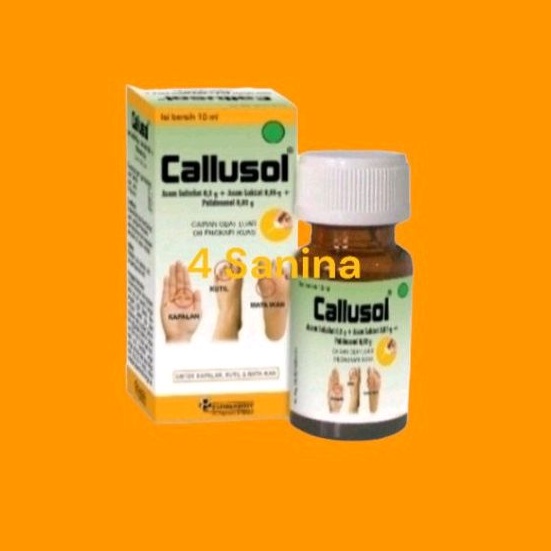 Callusol 10 ml  obat kutil