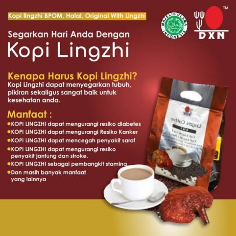 

Kopi Lingzhi 3 in 1 / 2 in 1