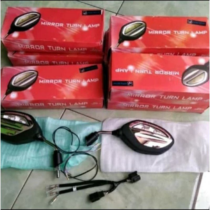 Spion Led Sein Motor Original Honda Vario Beat Pcx Adv Genio Supra Scoopy CB CBR Tiger Dll