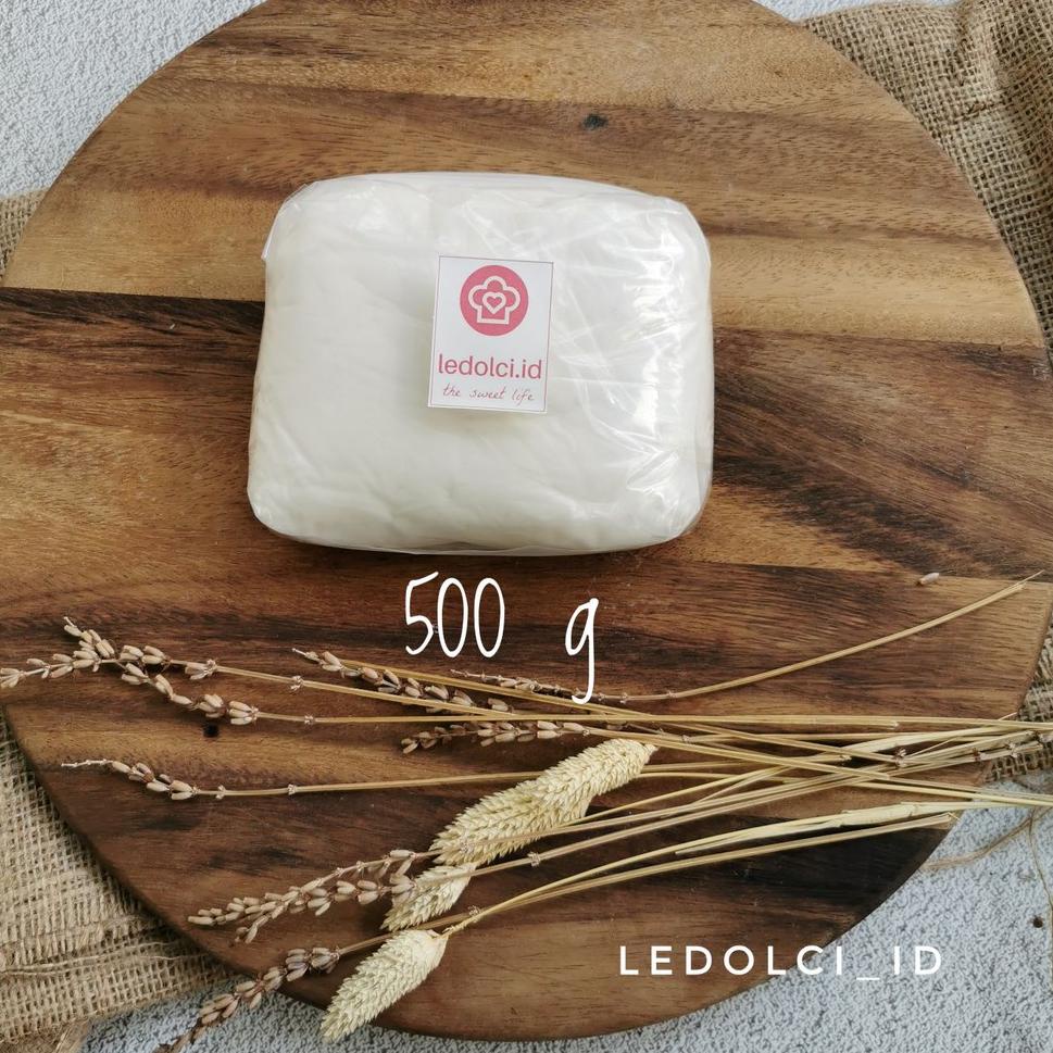 

[PRODUK 0I9SD] ! FONDX VANILLA VIRGIN WHITE FONDANT VANILLA 500 GR MGT