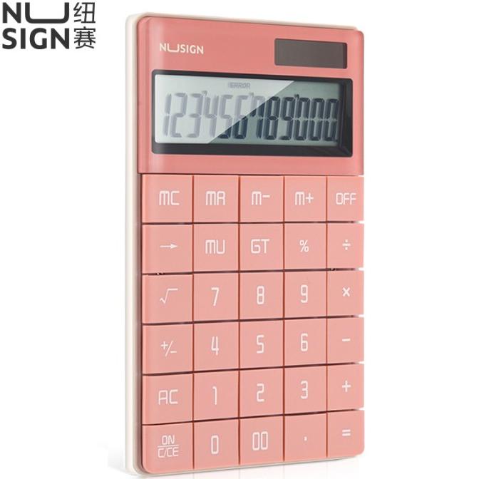 

Nusign Calculator / Kalkulator 12 Digit LCD Besar NS041
