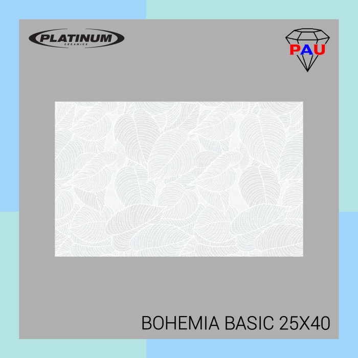 Keramik dinding Platinum 25x40 Bohemia - Basic