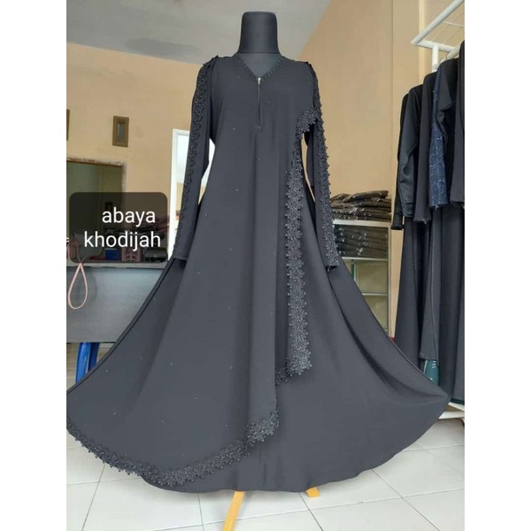 Gamis arab Abaya Saudi semi ORI/Abaya fursan Gamis KHODIJAH /jubah temboro semi ori by Al-Baba