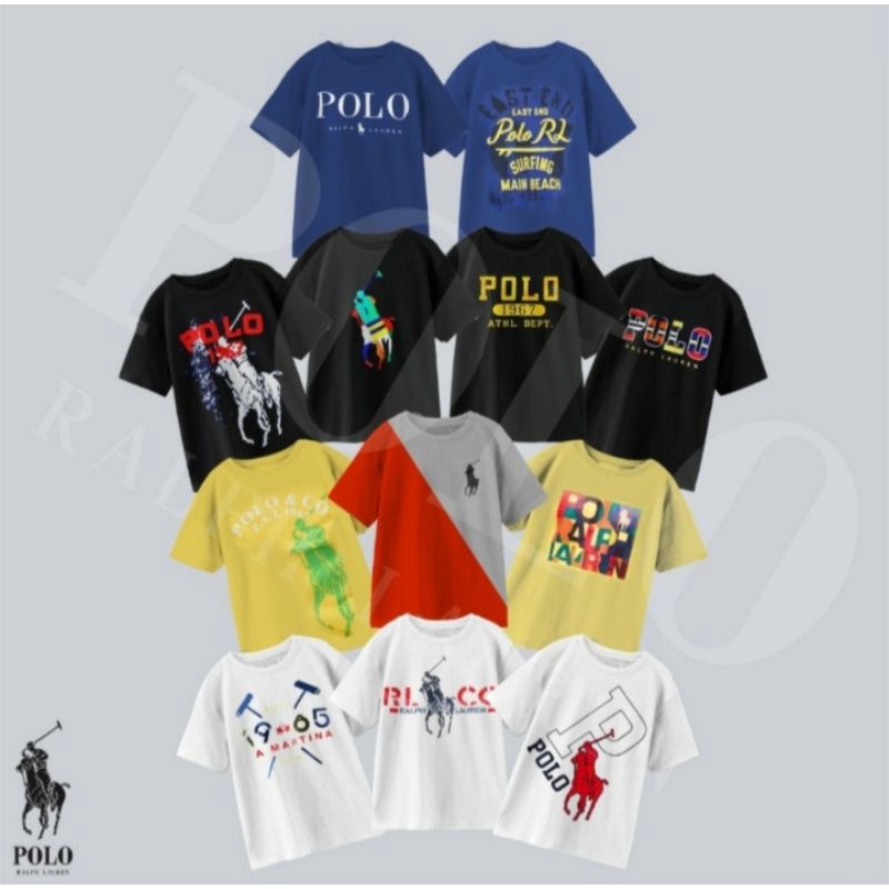 Kaos Anak Laki Laki Polo Ralph Lauren Size 10-18