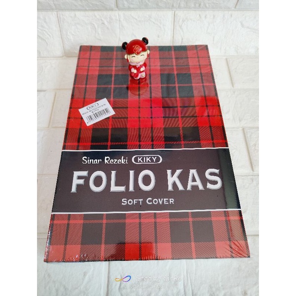 

1 pak = 5 buku!! Folio kas kiky soft cover/folio kas 100 lembar/buku folio kas
