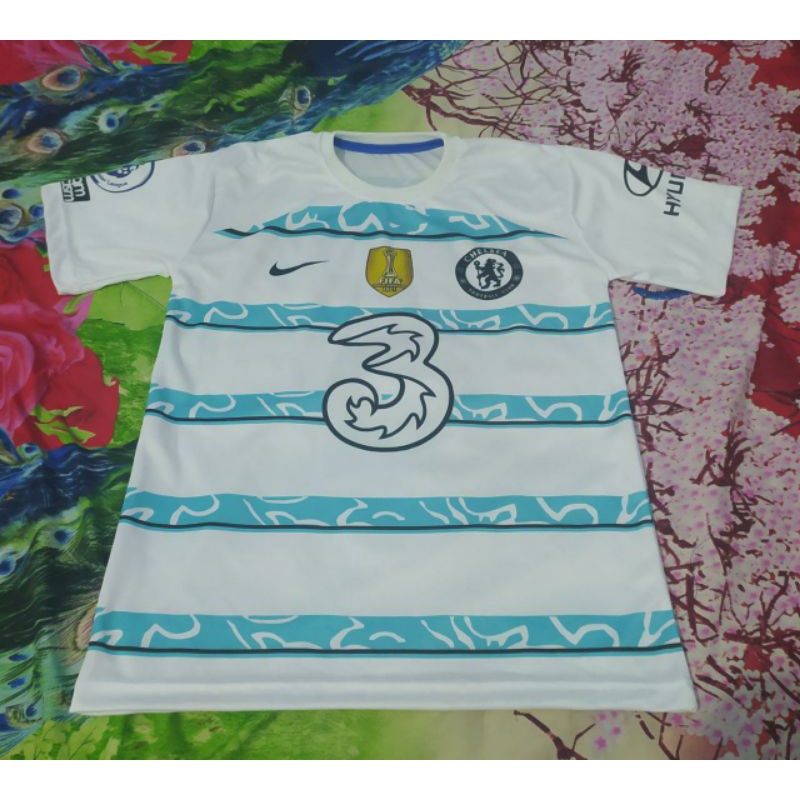 Chelsea 2023 away full printing sett bebas