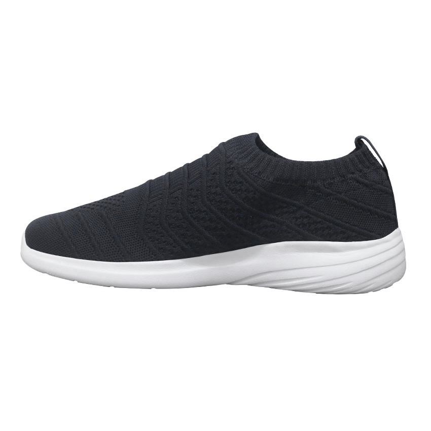 Precise Flexnit Itzel M1 Sepatu Sneakers Slip On - Black/White