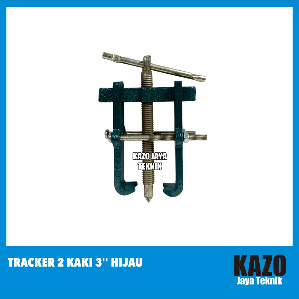 Tracker 2 Kaki 3'' dan 4'' Inch Hijau / Tracker Pembuka Laher Armature