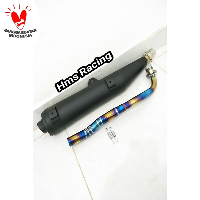 Knalpot Knalpot Tsukigi Jupiter Z-Vega R-Vega Zr-Jupiter Z New Leher Pelangi