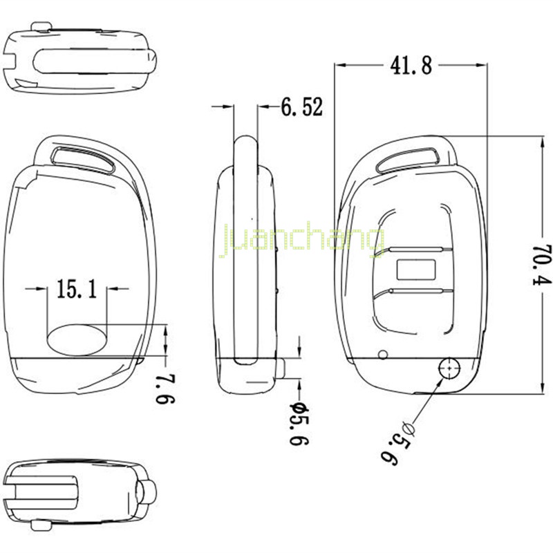 Casing Kunci Mobil Bahan TPU Untuk Hyundai Tucson Sonata Fe Creta ix25 ix35 ix45 i10 i20 i30 i40