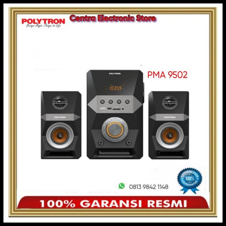 Speaker Aktif Polytron Pma9502 / Pma 9502 Bluetooth