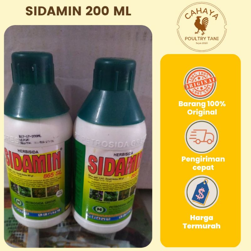 Herbisida SIDAMIN 865 SL 200 ml