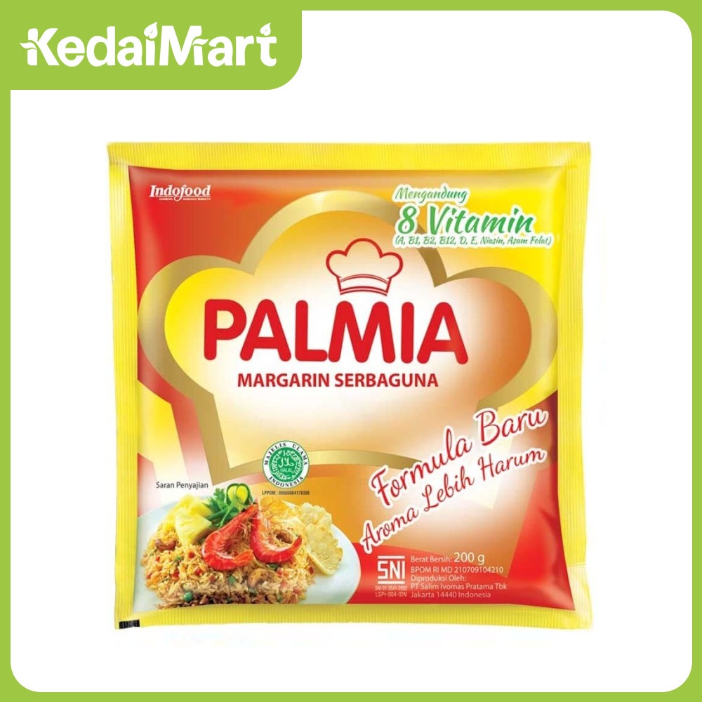 

Simas Palmia Margarine Sachet 200 Gram