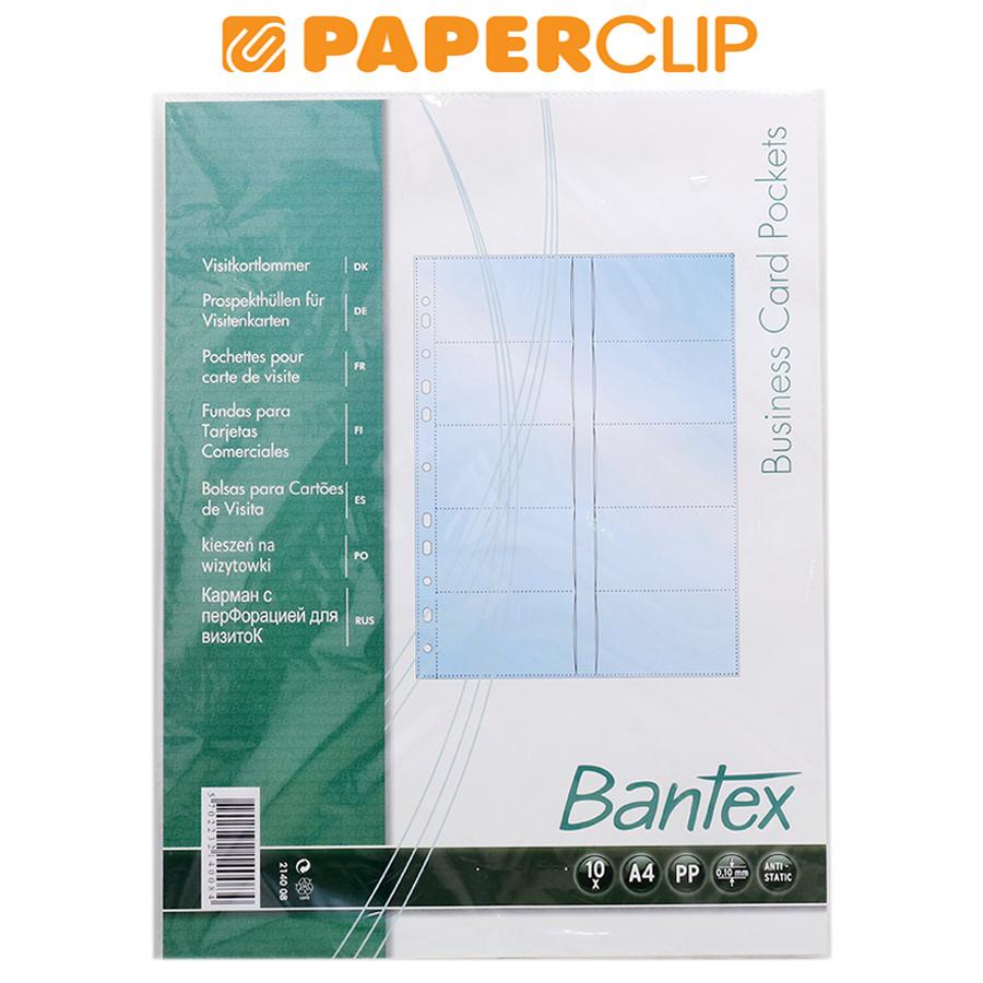 

REFILL NAME CARD BINDER BANTEX 2140 A4/10