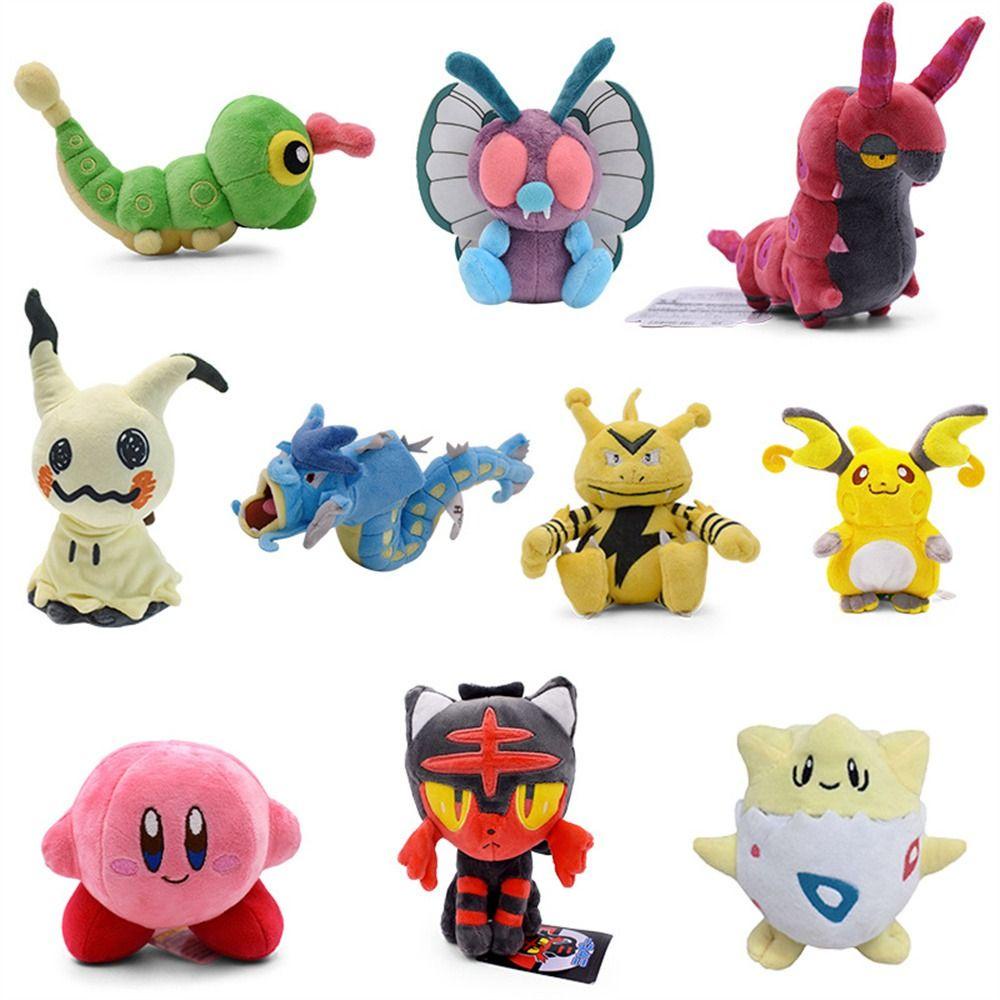 Quinton Boneka Mainan Kartun Untuk Anak Mimikyu Jigglypuff Raichu Butterfree Boneka Mewah