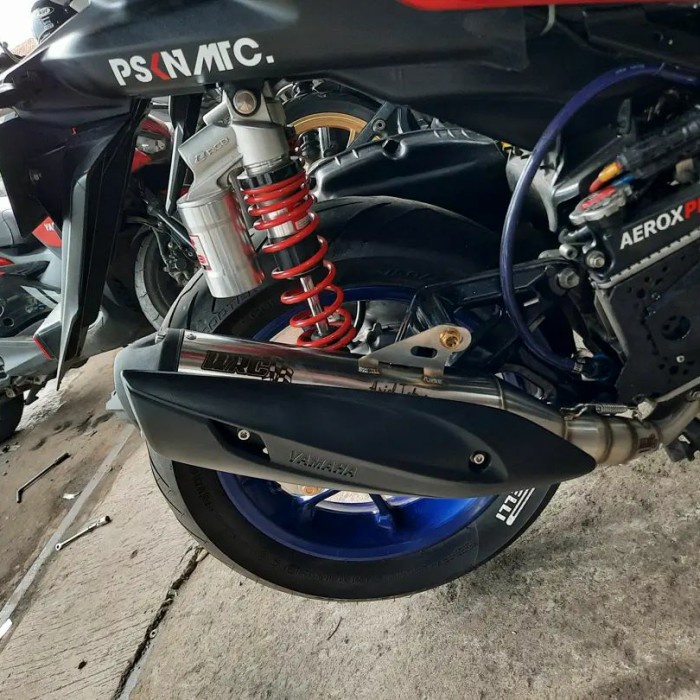 WRC knalpot copy rob1 aerox best seller free request 100% original