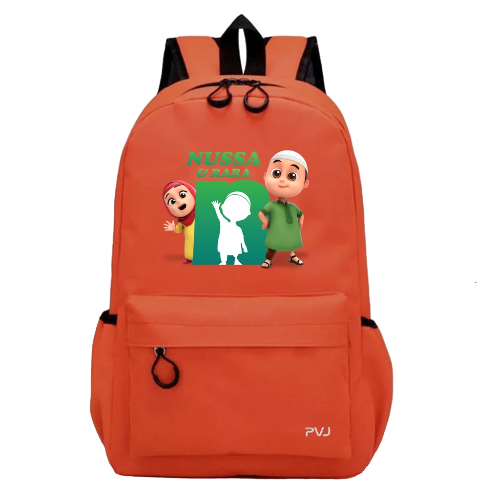 PVJ - Backpack Anak Sekolah SD Karakter Nussa Dan Rara