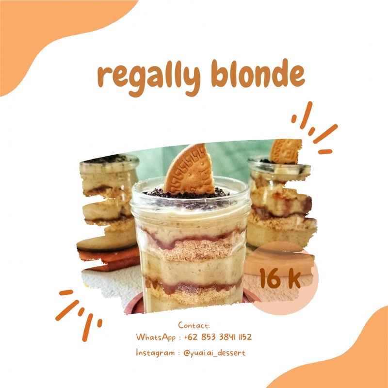 

YUAI'AI Dessert in Jar - Regally Blonde