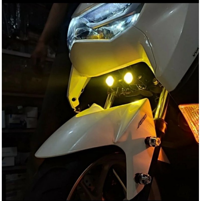 Lampu tembak nmax old new aerox old new breket lampu tembak di shock lampu mini driving