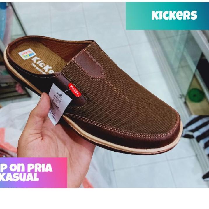 kickers / sepatu kickers / sepatu pria / slop pria / sepatu slop / selop pria