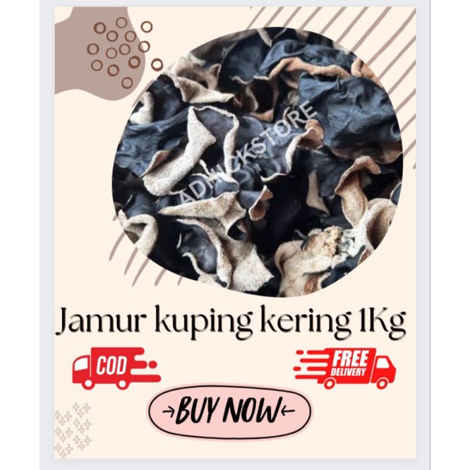 

Jamur Kuping Kering SUPER - 1kg