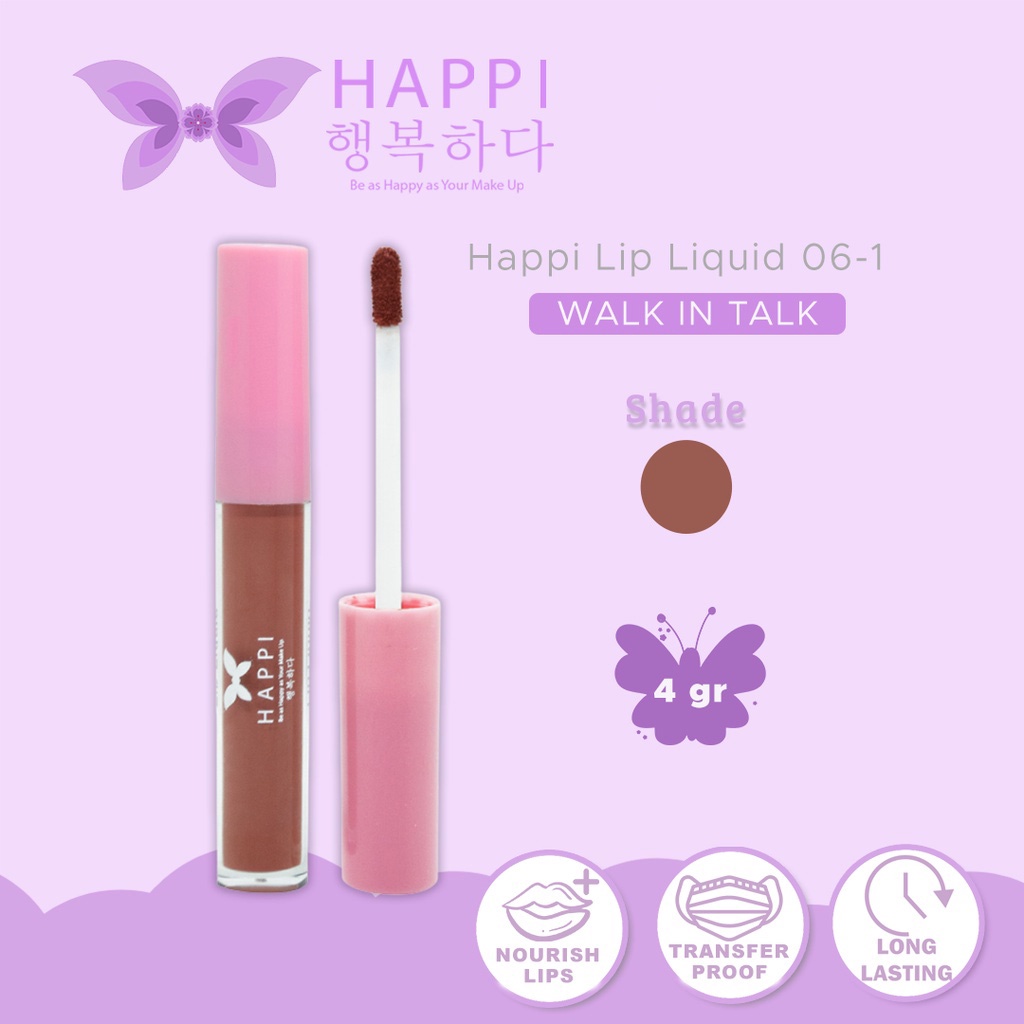 HAPPI Lip Liquid Matte Lip Cream