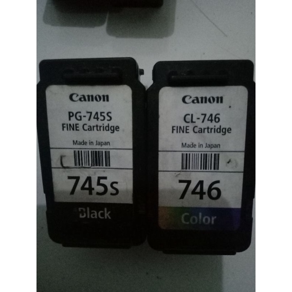 Cartridge Canon 745&746 Kosong&Refil