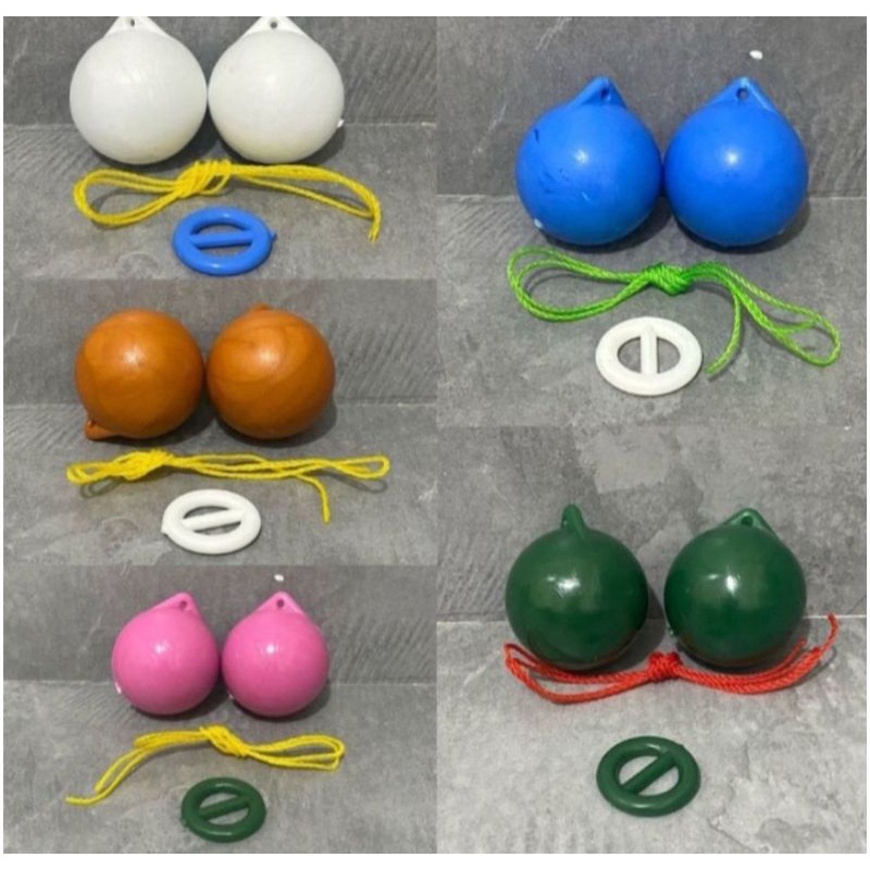 Mainan jadul lato lato besar jumbo / mainan Tek Tek etek etek