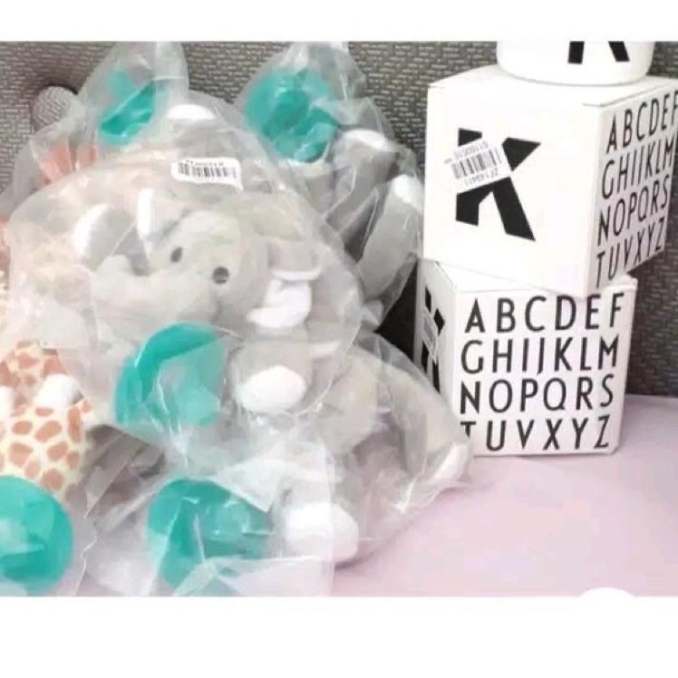 Paket Terbaik [Lengkap] Empeng Boneka Dot Karakter Xabiru Rachel Vennya Sensor Motorik Bayi Particif